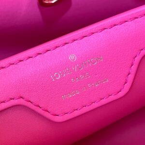 Túi Xách Nữ Louis Vuitton LV Capucines Replica 11 Màu Đỏ 27x18x9cm (2)