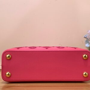 Túi Xách Nữ Louis Vuitton LV Capucines Replica 11 Màu Đỏ 27x18x9cm (2)