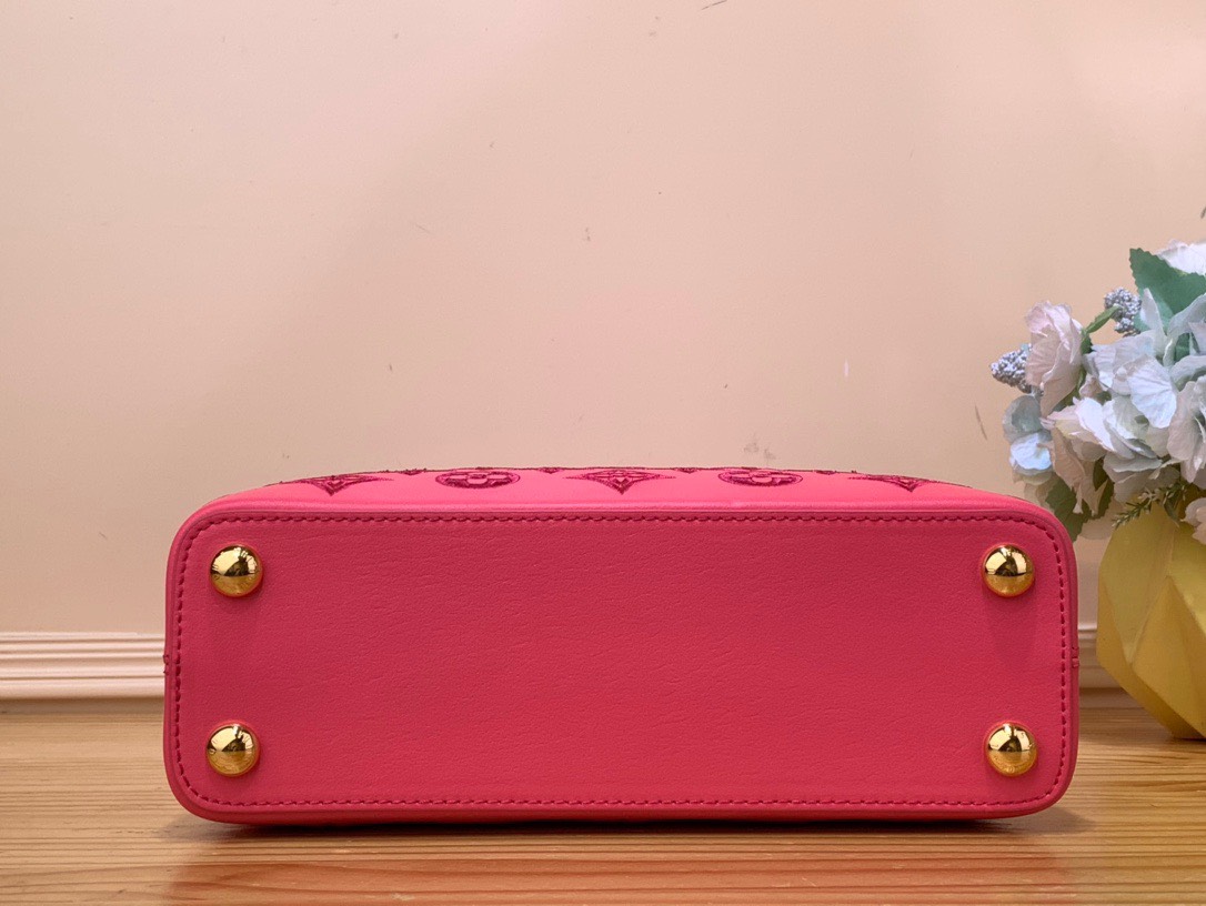 Túi Xách Nữ Louis Vuitton LV Capucines Replica 11 Màu Đỏ 27x18x9cm (7) Túi Xách Nữ Louis Vuitton LV Capucines Replica 11 Màu Đỏ 27x18x9cm (2)