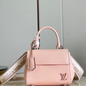 Túi Xách Nữ Louis Vuitton LV Clunny Rep 11 Cao Cấp Màu Hồng 20x16cm (2)