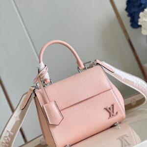 Túi Xách Nữ Louis Vuitton LV Clunny Rep 11 Cao Cấp Màu Hồng 20x16cm (2)