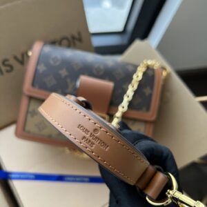 Túi Xách Nữ Louis Vuitton LV Dauphine Replica 11 Họa Tiết Monogram 25cm (2)