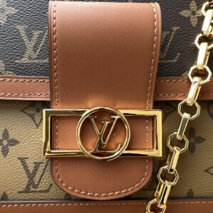 Túi Xách Nữ Louis Vuitton LV Dauphine Replica 11 Họa Tiết Monogram 25cm (2)
