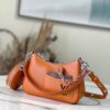 Túi Xách Nữ Louis Vuitton LV Marellini Màu Cam Rep 11 Cao Cấp 19×13,5×6,5cm (2)