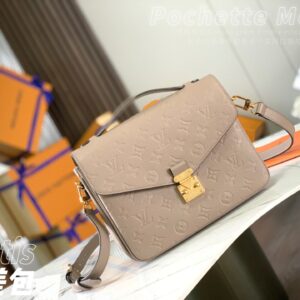 Túi Xách Nữ Louis Vuitton LV Pochette Metis Rep 11 Họa Tiết Dập Chìm 25x19x7cm (2)