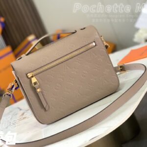 Túi Xách Nữ Louis Vuitton LV Pochette Metis Rep 11 Họa Tiết Dập Chìm 25x19x7cm (2)