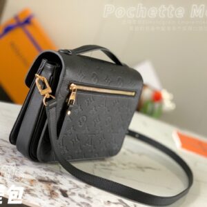 Túi Xách Nữ Louis Vuitton LV Pochette Metis Replica 11 Màu Đen 25x19x7cm (2)