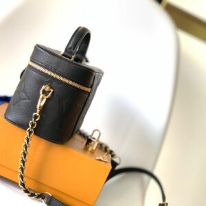 Túi Xách Nữ Louis Vuitton LV Vanity Replica 11 Cao Cấp Màu Đen 19x13x11cm (2)