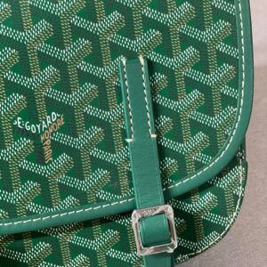 Túi Xách Rep 11 Goyard Nữ Họa Tiết Logo Hãng Màu Xanh 22x16x7cm (2)