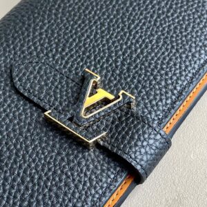 Ví Louis Vuitton LV Vertical Capucines Da Bò Siêu Cấp 10x19cm (2)