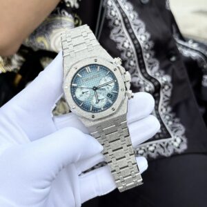 Audemars Piguet Royal 26331 Replica 11 Vỏ Nhám Mặt Xanh 41mm (1)