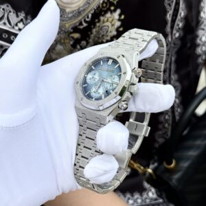 Audemars Piguet Royal 26331 Replica 11 Vỏ Nhám Mặt Xanh 41mm (1)