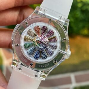 Hublot Takashi Murakami Replica Cao Cấp Nhất Vỏ Trong Suốt 42mm (2)