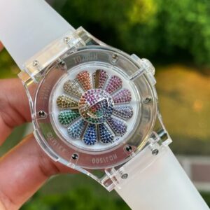 Hublot Takashi Murakami Replica Cao Cấp Nhất Vỏ Trong Suốt 42mm (2)