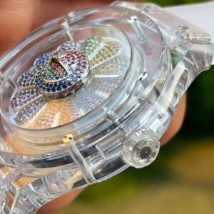 Hublot Takashi Murakami Replica Cao Cấp Nhất Vỏ Trong Suốt 42mm (2)
