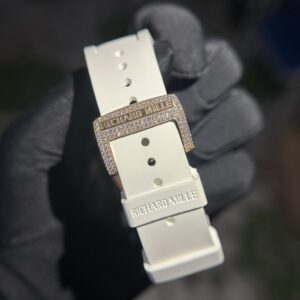 Richard Mille RM011 Replica 11 Nam Đính Đá Máy Cơ 44mm (3)