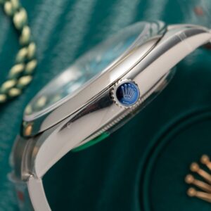 Rolex Oyster Perpetual Replica 11 Ice Blue Dial King Factory 41mm (7)