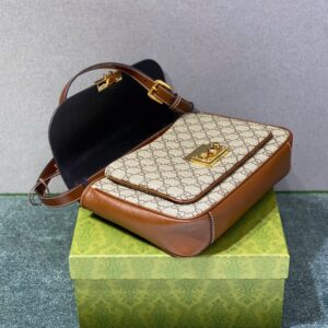 Túi Gucci Padlock Handle Rep 11 Cao Cấp Họa Tiết Truyền Thống 28cm (2)