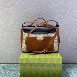 Túi Gucci Padlock Handle Rep 11 Cao Cấp Họa Tiết Truyền Thống 28cm (2)