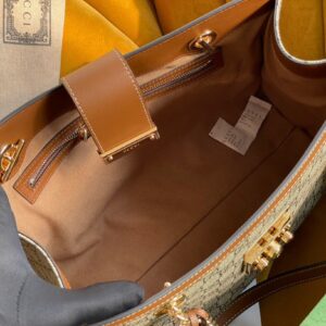 Túi Gucci Padlock Họa Tiết Logo Gucci Replica 11 Cao Cấp 35x23x14cm (2)