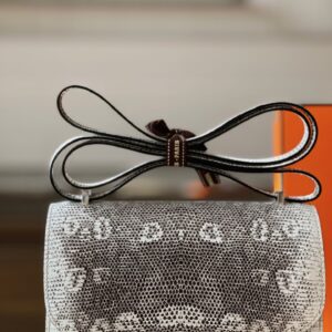 Túi Hermes Constance Omber Lizard Nữ Da Thằn Lằn Rep 11 Khóa Bạc 19cm (2)