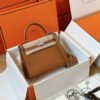 Túi Hermes Kelly Da Epsom Rep 11 Nữ Khóa Bạc Màu Nâu 25cm (2)