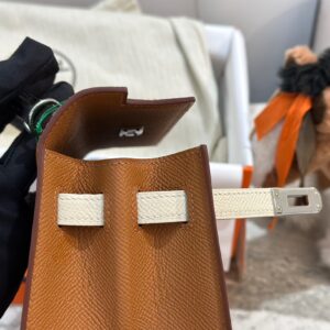 Túi Hermes Kelly Da Epsom Replica 11 Cao Cấp Màu Nâu 25cm (2)