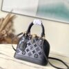 Túi Louis Vuitton LV Alma BB Like Auth Họa Tiết LV Màu Đen 23.5x17.5x11 (2)