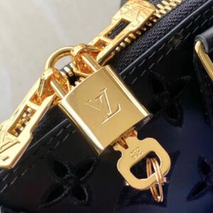 Túi Louis Vuitton LV Alma BB Like Auth Họa Tiết LV Màu Đen 23.5x17.5x11 (2)