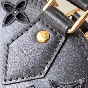 Túi Louis Vuitton LV Alma BB Like Auth Họa Tiết LV Màu Đen 23.5x17.5x11 (2)