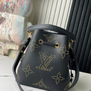 Túi Louis Vuitton LV Neonoe BB Replica 11 Cao Cấp Màu Đen 20x20x13cm (2)