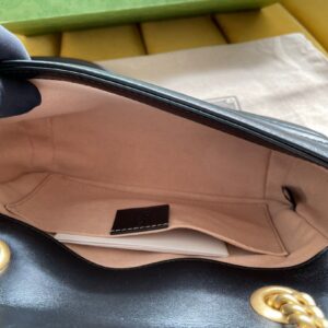 Túi Xách Gucci Marmont Like Auth Cao Cấp Nữ Màu Đen 22cm (2)
