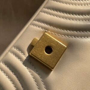 Túi Xách Gucci Marmont Rep 11 Cao Cấp Nữ Màu Trắng 22cm (2)