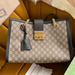 Túi Xách Gucci Padlock Họa Tiết Logo Gucci Siêu Cấp 35x23x14cm (2)