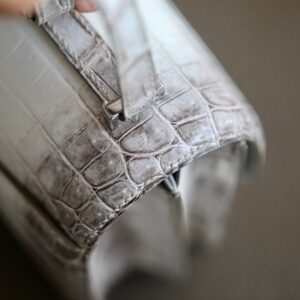 Túi Xách Hermes Constance Himalaya Rep 11 Da Cá Sấu Khâu Tay 19cm (2)