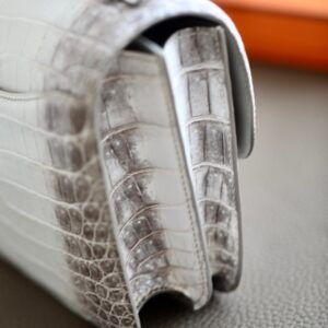 Túi Xách Hermes Constance Himalaya Rep 11 Da Cá Sấu Khâu Tay 19cm (2)