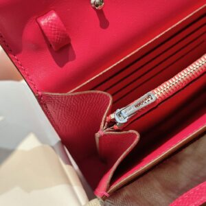 Túi Xách Hermes Constance Wallet Replica 11 Cao Cấp Màu Hồng 20 (2)