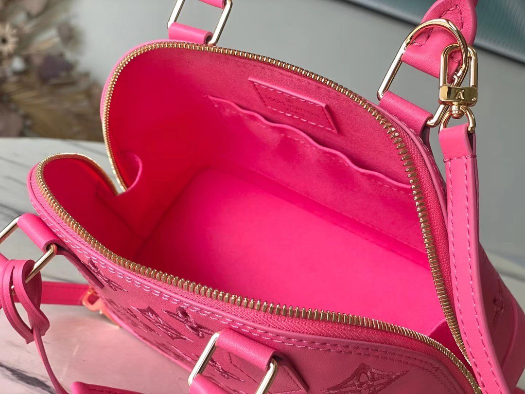 Túi Xách Louis Vuitton LV Alma BB Replica 11 Màu Hồng 23.5x17.5x11 (2) Túi Xách Louis Vuitton LV Alma BB Replica 11 Màu Hồng 23.5x17.5x11 (2)