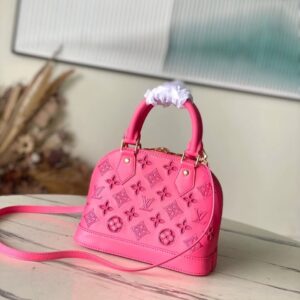 Túi Xách Louis Vuitton LV Alma BB Replica 11 Màu Hồng 23.5x17.5x11 (2)