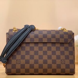 Túi Xách Louis Vuitton LV Vavin Hoạ Tiết Damier Ebene Like Auth 25x17x9 (2)