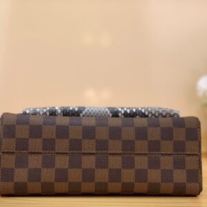 Túi Xách Louis Vuitton LV Vavin Hoạ Tiết Damier Ebene Like Auth 25x17x9 (2)