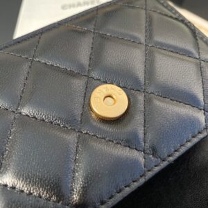 Túi Xách Nữ Chanel Mini Màu Đen Replica 11 Cao Cấp 12.5x9.5x3 (2)