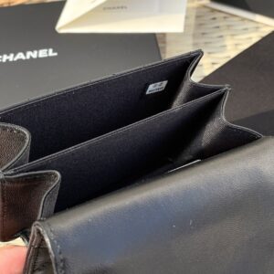 Túi Xách Nữ Chanel Mini Màu Đen Replica 11 Cao Cấp 12.5x9.5x3 (2)