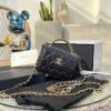 Túi Xách Nữ Chanel Mini Màu Đen Replica 11 Cao Cấp 12.5x9.5x3 (2)