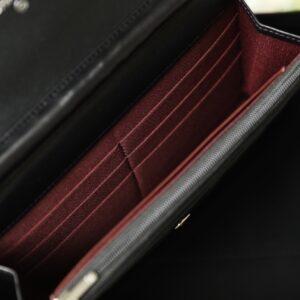 Túi Xách Nữ Chanel Woc Khóa Bạc Màu Đen Rep 11 Cao Cấp 19cm (2)