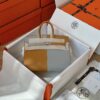 Túi Xách Nữ Hermes Birkin Da Epsom Mix 2 Màu Rep 11 Cao Cấp 25cm (2)