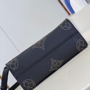 Túi Xách Nữ Like Auth Louis Vuitton LV On The Go Màu Đen 25cm (2)