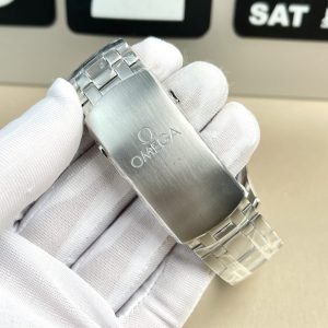 Đồng Hồ Nam Omega Seamaster Rep 1 1 Mặt Trắng Nhà Máy VS 42mm (2)