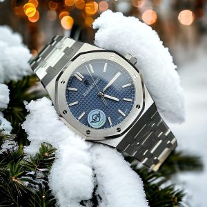 Đồng Hồ Audemars Piguet Royal Oak 15500ST Mặt Xanh Blue Nhà Máy APS (1)