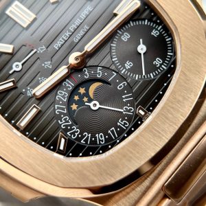 Đồng Hồ Patek Philippe Nautilus 5712 Rose Gold Replica Nhà Máy PPF V2 40mm (1)